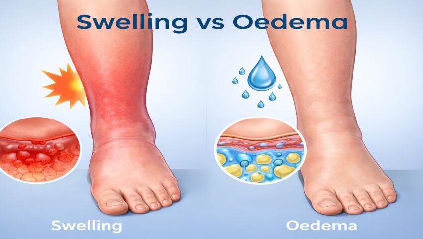 Swelling vs Oedema – Key Differences Between Swelling and Oedema explained by Dr Ashwini Gaurav