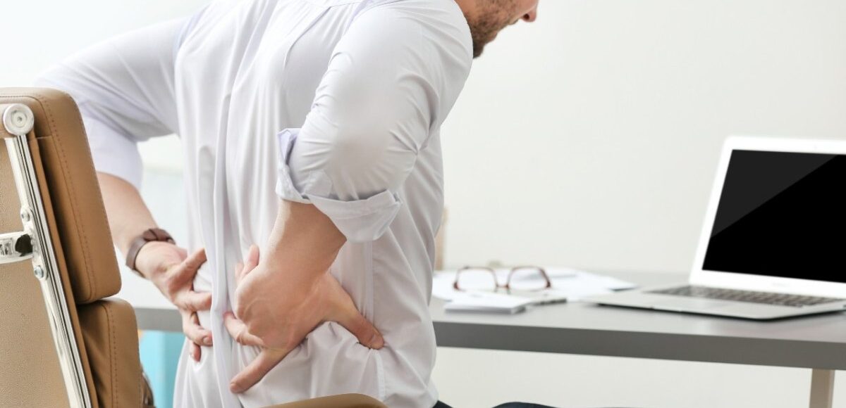 ways to reduce office backpain